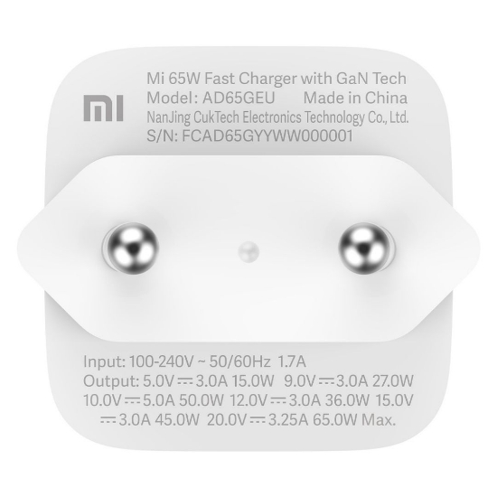 Mi 65W Fast Charger with GaN Tech - XIAOMI Store Austria